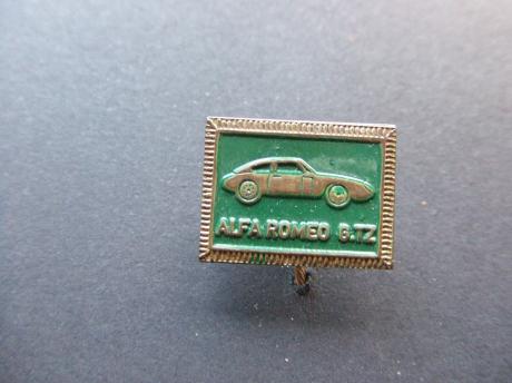 Alfa Romeo GTZ sportwagen oltimer groen